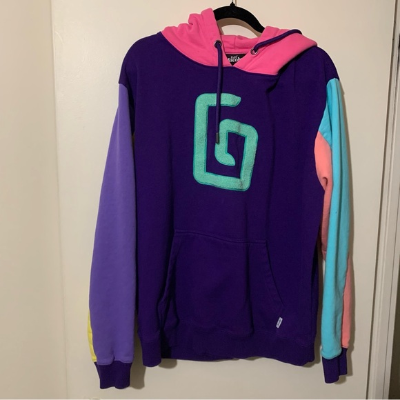 Karl Jacobs 2021 Enchantment Color Block  Gamer Hoodie - Picture 5 of 12